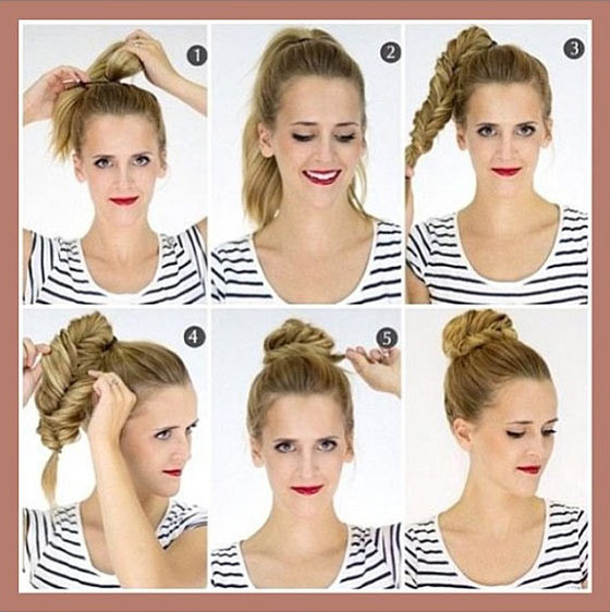 Quick And Easy Hairstyles For Medium Length Hair
 40 Quick And Easy Updos For Medium Hair
