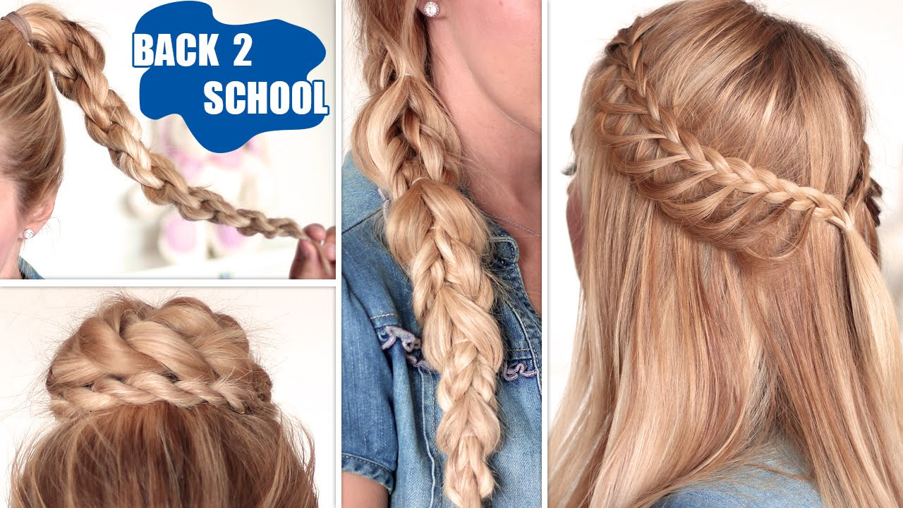 Quick And Easy Hairstyles For Medium Length Hair
 Easy back to school hairstyles ★ Cute quick and easy