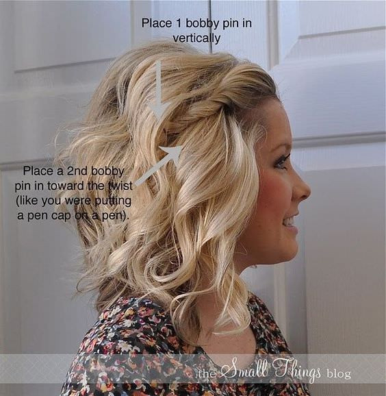 Quick And Easy Hairstyles For Medium Length Hair
 15 Cute and Easy Hairstyle Tutorials For Medium Length