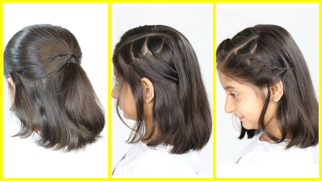 Quick And Easy Hairstyles For Medium Length Hair
 3 Simple & Cute Hairstyles NEW for Short Medium Hair