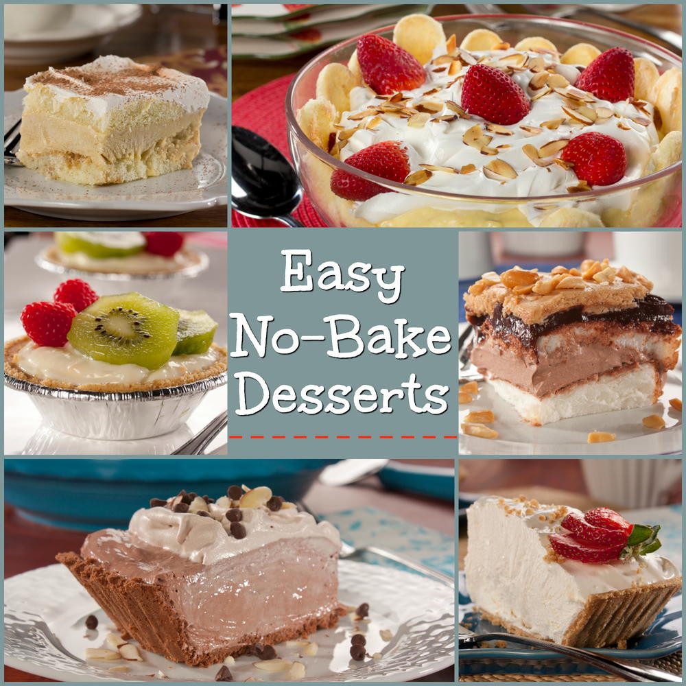 Quick And Easy No Bake Desserts
 Easy No Bake Desserts