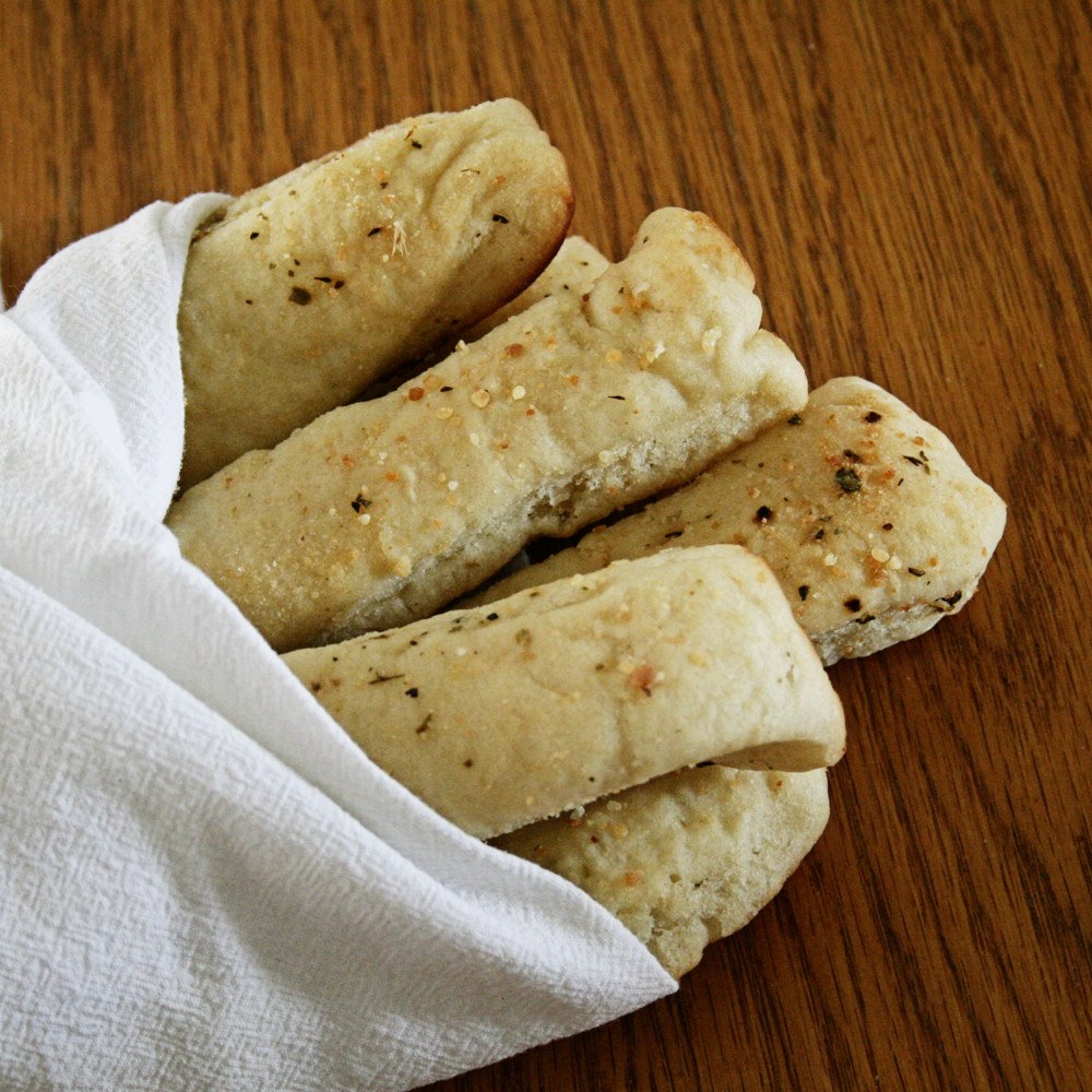 Quick Bread Sticks
 Scribbles & Dabbles Quick and Easy Breadstick Recipe