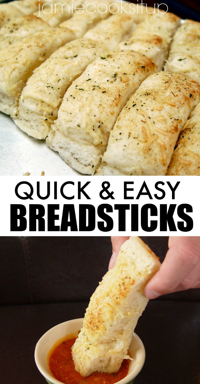 Quick Bread Sticks
 Quick and Easy Breadsticks