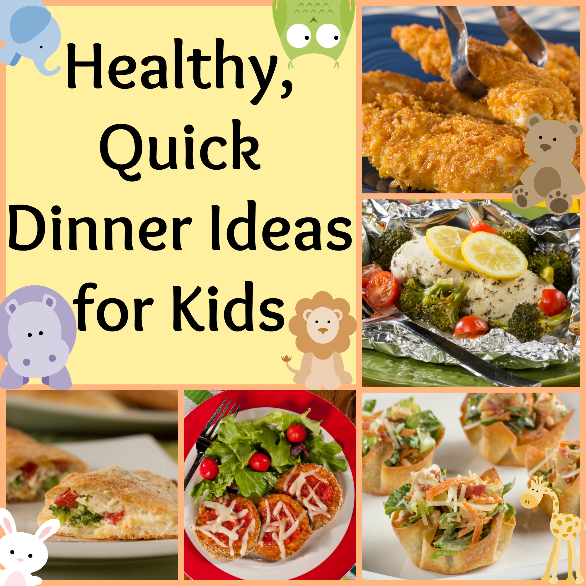Quick Dinner Recipes For Kids
 Healthy Quick Dinner Ideas for Kids Mr Food s Blog