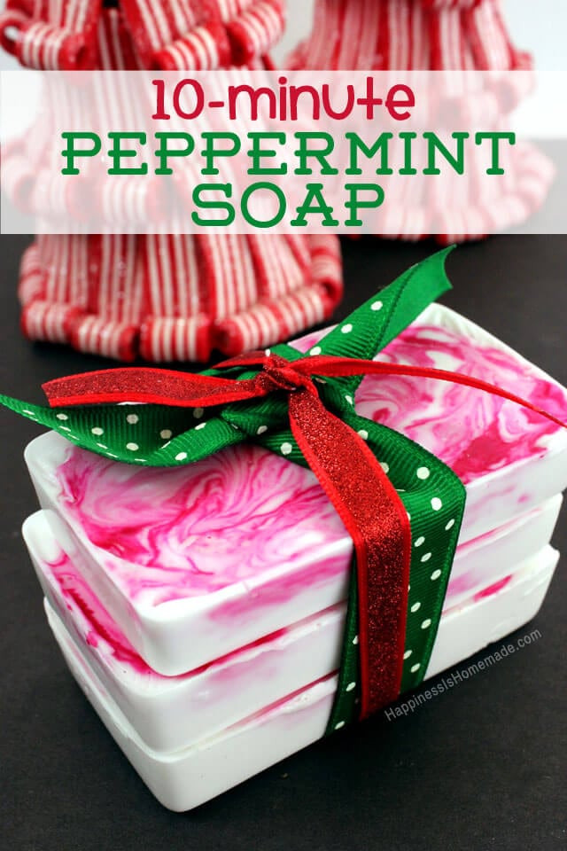 Quick DIY Christmas Gifts
 10 Minute DIY Holiday Gift Idea Peppermint Soap