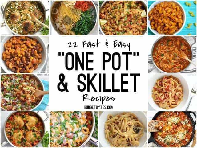 Quick Easy Dinners To Make
 22 Fast and Easy e Pot Meals Bud Bytes