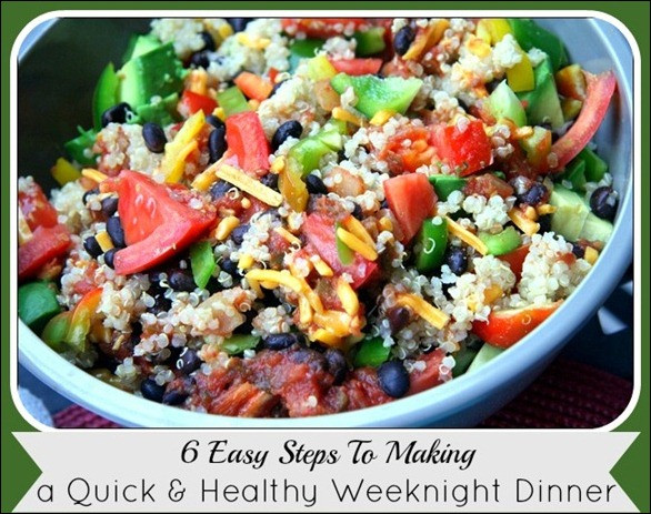 Quick Easy Dinners To Make
 How to Make A Quick Healthy Dinner