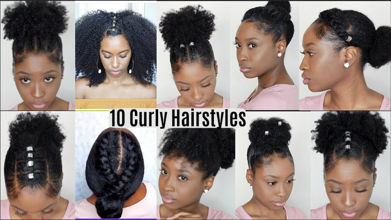 Quick Easy Hairstyles Short Hair
 10 Quick Easy Hairstyles For Natural Curly Hair