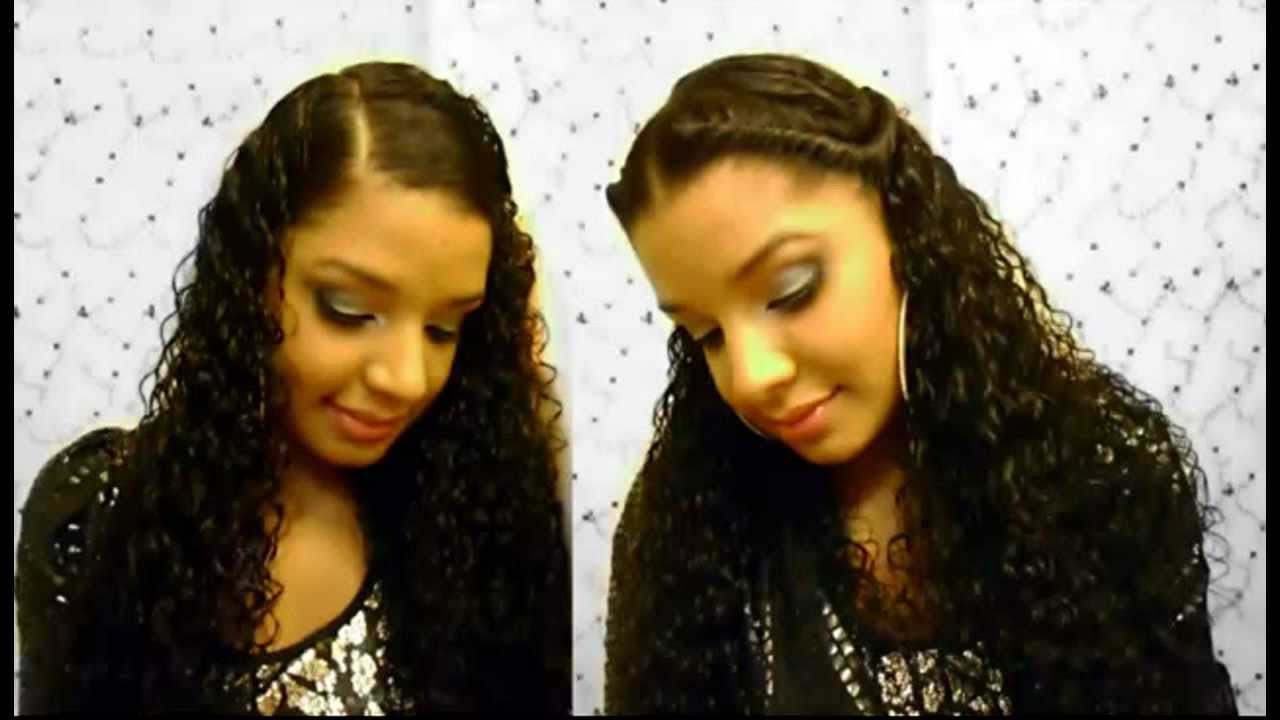 Quick Hairstyles For Curly Hair
 How To 2 Easy Cute Quick Curly Hairstyles Tutorial