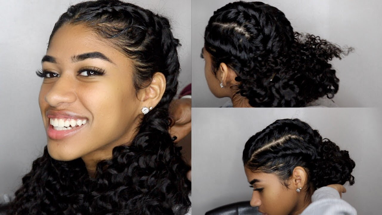 Quick Hairstyles For Curly Hair
 EASY Braided Hairstyles for Curly Hair