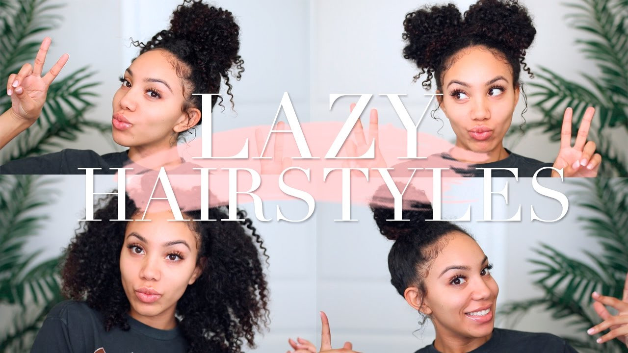 Quick Hairstyles For Curly Hair
 Lazy Hairstyles for CURLY HAIR