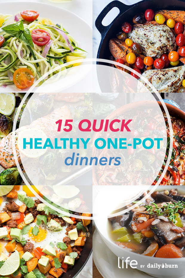 Quick Healthy Dinners
 15 e Pot Meals for Quick Healthy Dinners