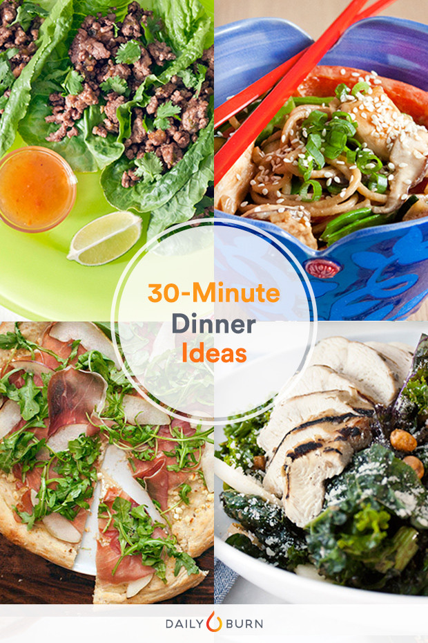 Quick Healthy Dinners
 30 Minute Meals for Quick Healthy Dinner Ideas