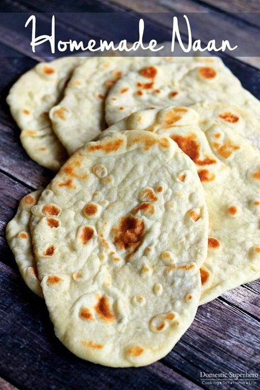 Quick Naan Bread Recipe
 Homemade Naan this is the easiest and quickest bread