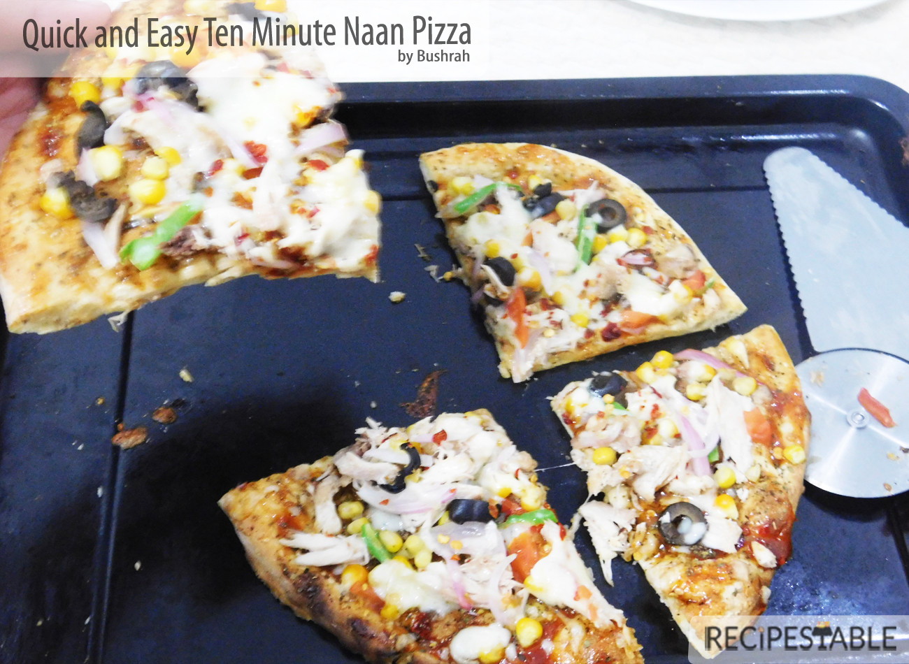 Quick Naan Bread Recipe
 Recipe Quick and Easy Ten Minute Naan Pizza Recipestable