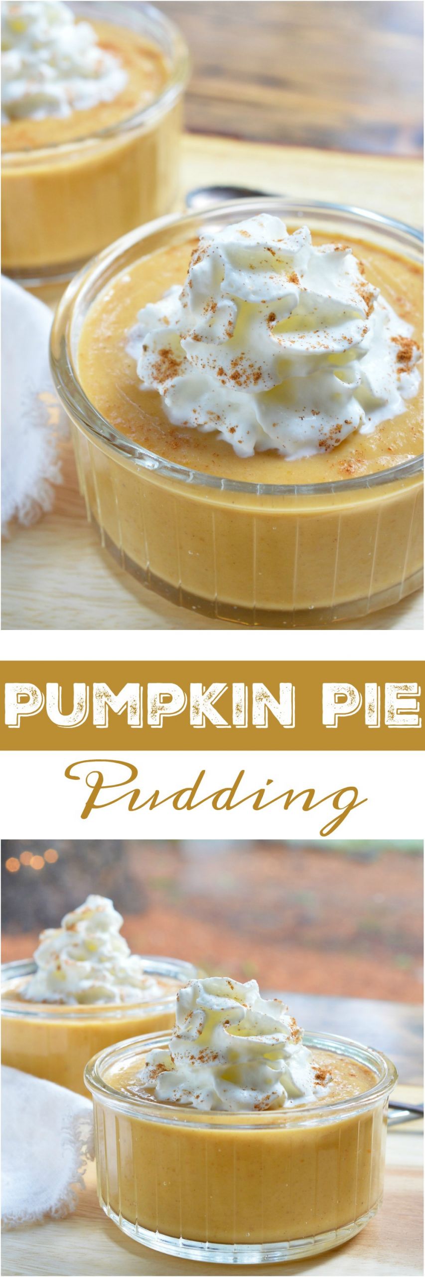 Quick Pumpkin Dessert
 Pumpkin Pie Pudding Recipe WonkyWonderful