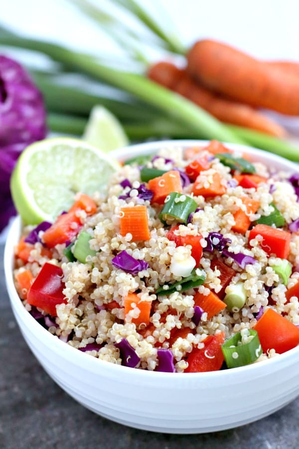 Quinoa Vegetable Salad
 Quinoa Ve able Salad Vegan Veggies Save The Day