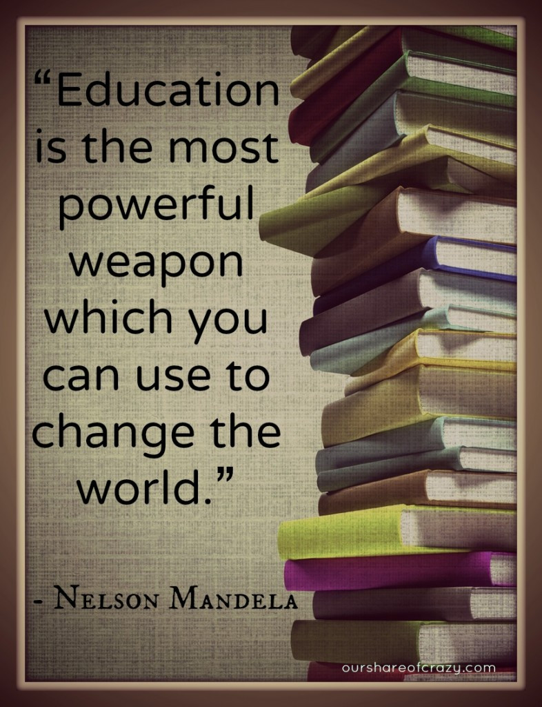 Quote About Education
 Mandela Education Quotes QuotesGram