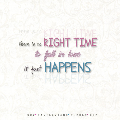 Quote About Love And Time
 Right Time Quotes QuotesGram