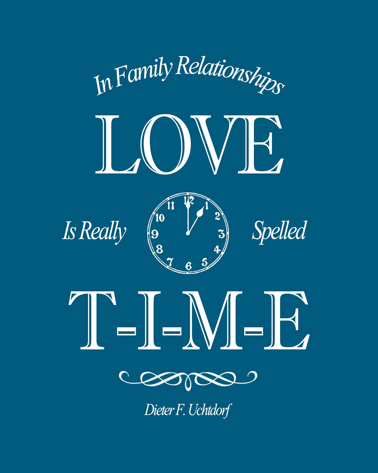 Quote About Love And Time
 Foster Care – it’s not for the praise