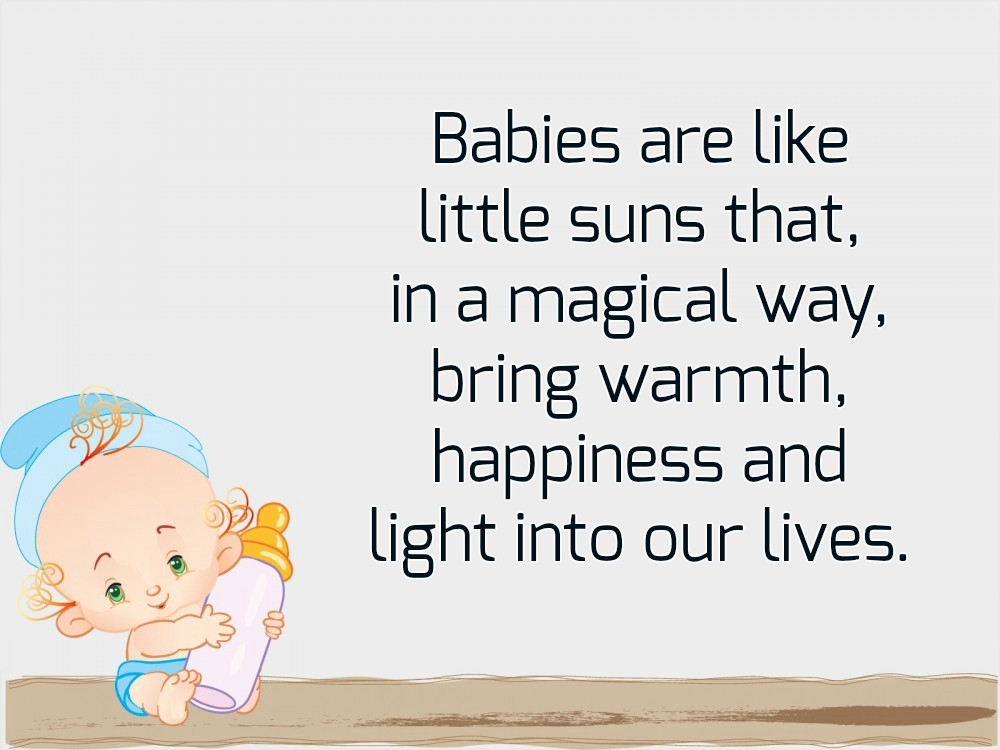 Quote For A Baby
 New Baby Quotes Hand Picked Text & Image Quotes