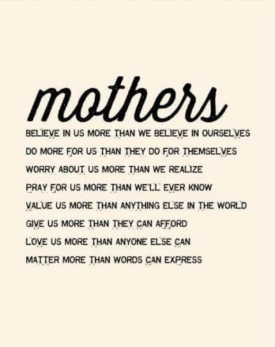Quotes About Being A Wife And Mother
 poems for mothers day from son Quotes