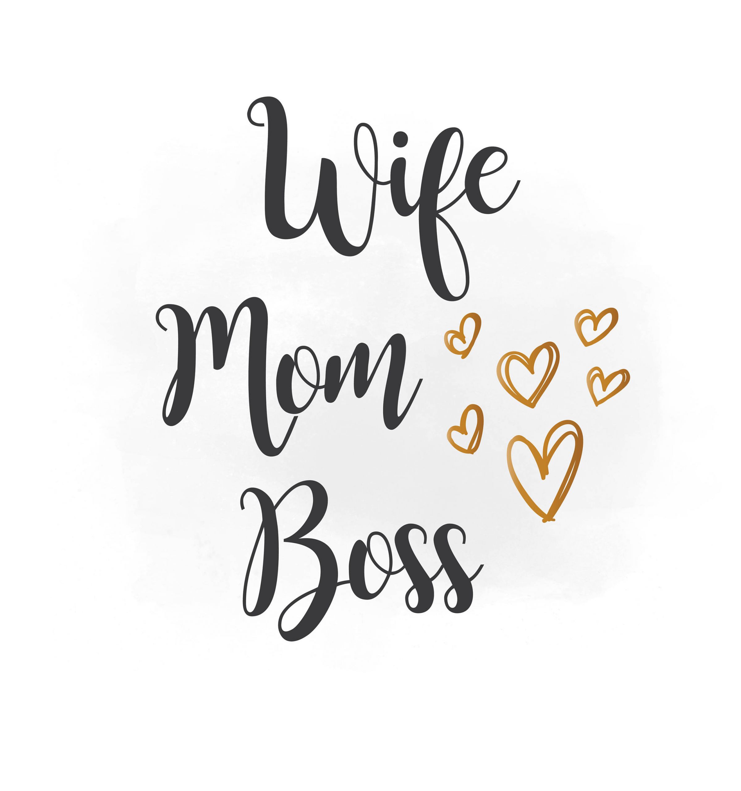 Quotes About Being A Wife And Mother
 Wife Mom Boss SVG clipart Family Mom Quote wife mom boss