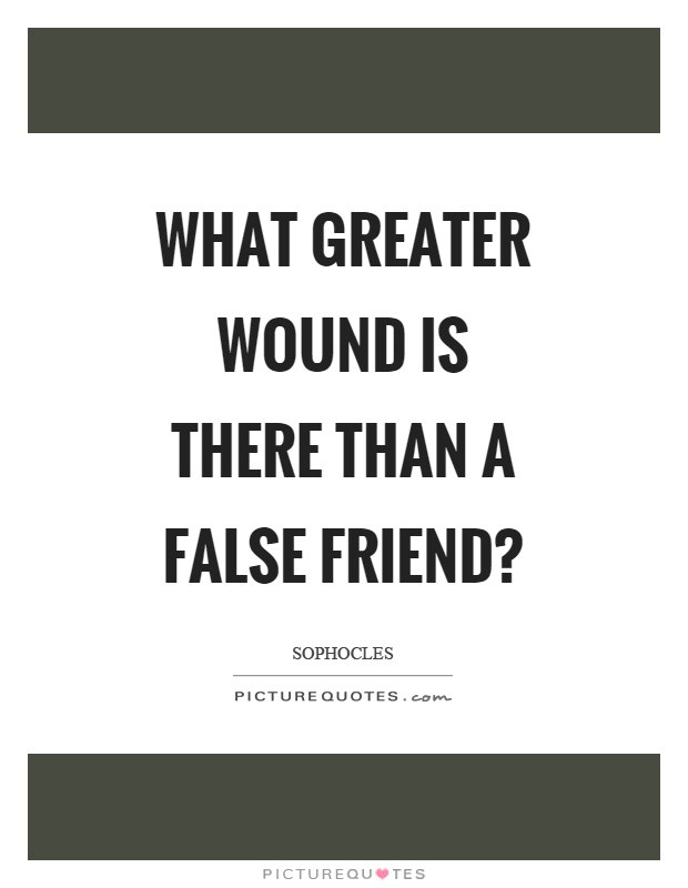 Quotes About False Friendship
 False Friends Quotes & Sayings