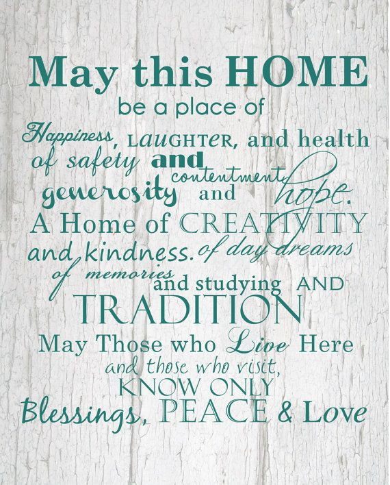Quotes About Home And Family
 Home and Family Print 8x10 by HelloLoveBoutique on Etsy