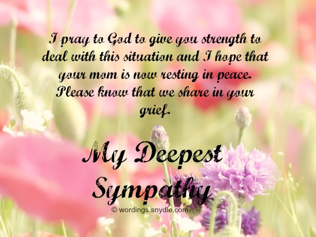 Quotes About Loss Of A Mother
 Sympathy Messages for Loss of a Mother – Wordings and Messages
