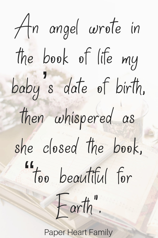 Quotes About Miscarriage A Baby
 Baby Loss Quotes For Grieving Parents