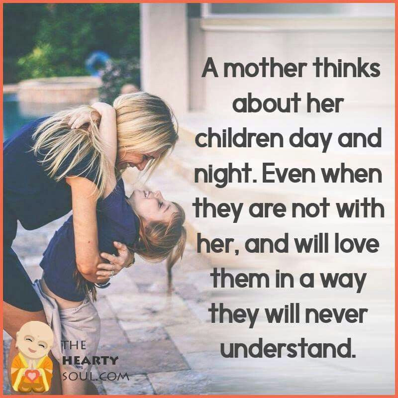 Quotes About Mothers Love For Child
 My 2 amazing children "A mother thinks about her