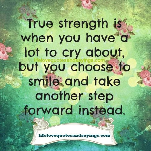 Quotes About Strength And Love
 LOVE STRENGTH QUOTES SAYINGS image quotes at relatably