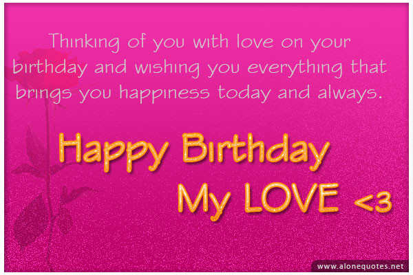 Quotes For Bf Birthday
 Birthday Wishes For Boyfriend Page 2