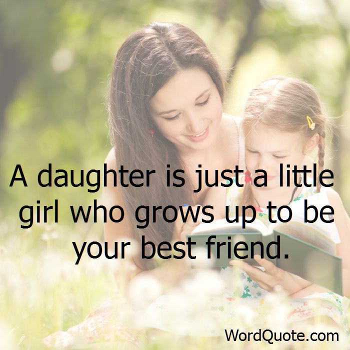 Quotes For Mothers And Daughters
 50 Mother and daughter quotes and sayings Word Quote
