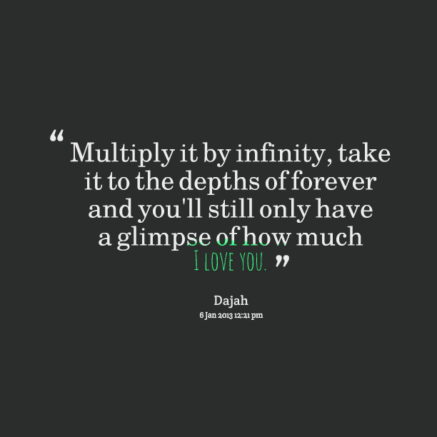 Quotes For My Lover
 Infinity Quotes QuotesGram