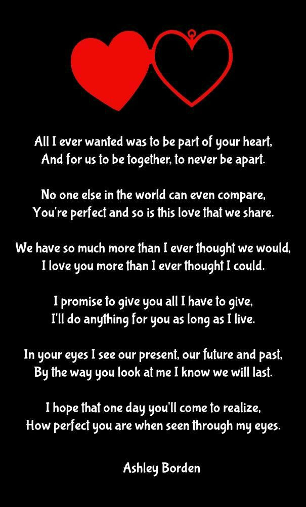 Quotes For My Lover
 You’re perfect to me Via  Love Quotes