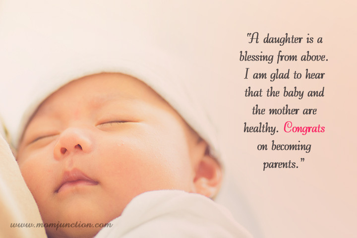 Quotes For Newly Born Baby
 Wishing quotes for new born baby girl