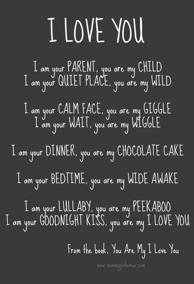 Quotes To Child From Parents
 Motherhood Quotes I Love