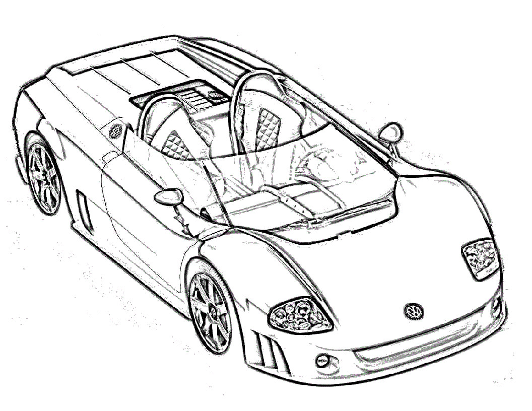 Race Car Coloring Pages For Kids
 Free Printable Race Car Coloring Pages For Kids