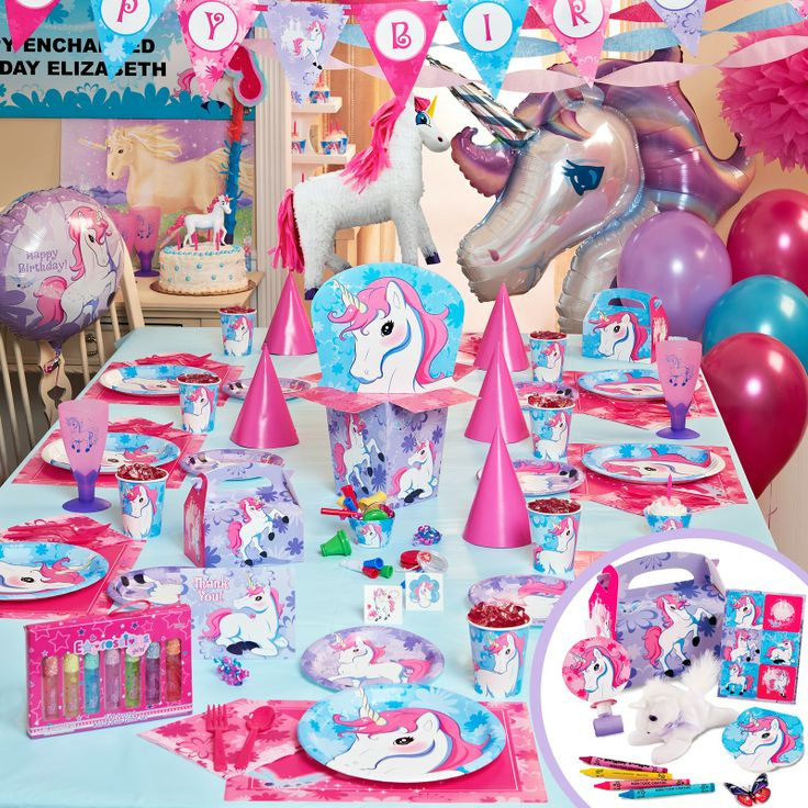 Rainbow And Unicorn Party Ideas
 enchanted unicorn