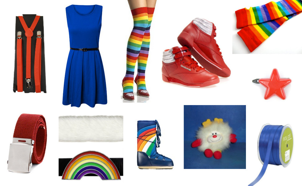 Rainbow Brite Costume DIY
 Rainbow Brite Costume