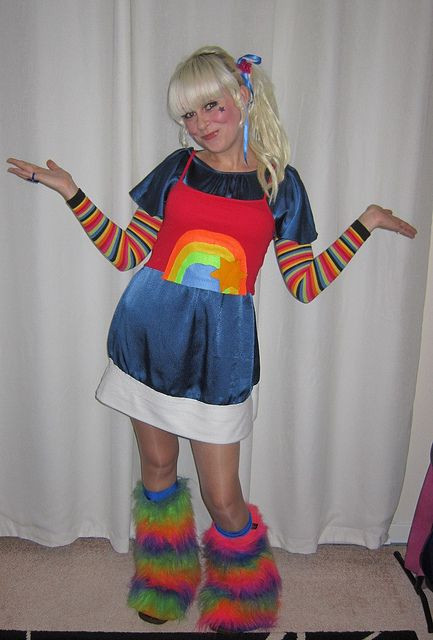 Rainbow Brite Costume DIY
 Rainbow Brite costume Rainbow Brite