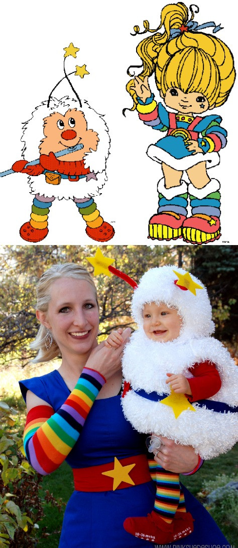 Rainbow Brite Costume DIY
 COUPLES DIY Rainbow Brite and Twink Really Awesome Costumes