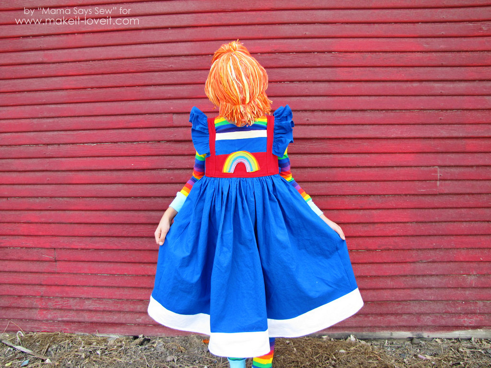 Rainbow Brite Costume DIY
 DIY YARN WIG for Rainbow Brite or any other character