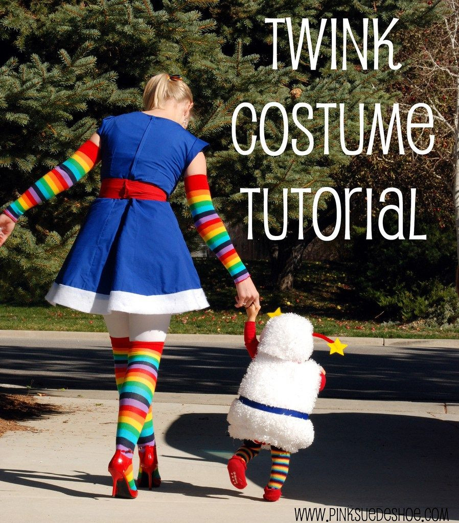 Rainbow Brite Costume DIY
 rainbow brite and twink costume diy tutorial