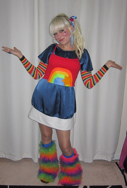 Rainbow Brite Costume DIY
 Rainbow Brite costume Rainbow Brite Pinterest