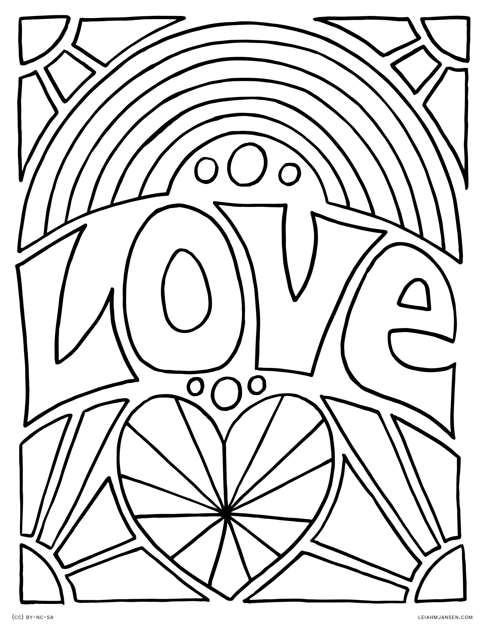 Rainbow Coloring Pages For Adults
 Coloring Pages