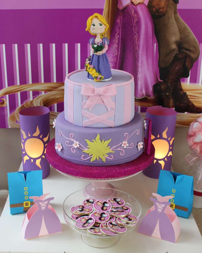 Rapunzel Birthday Party
 Rapunzel Tangled Birthday Party Ideas