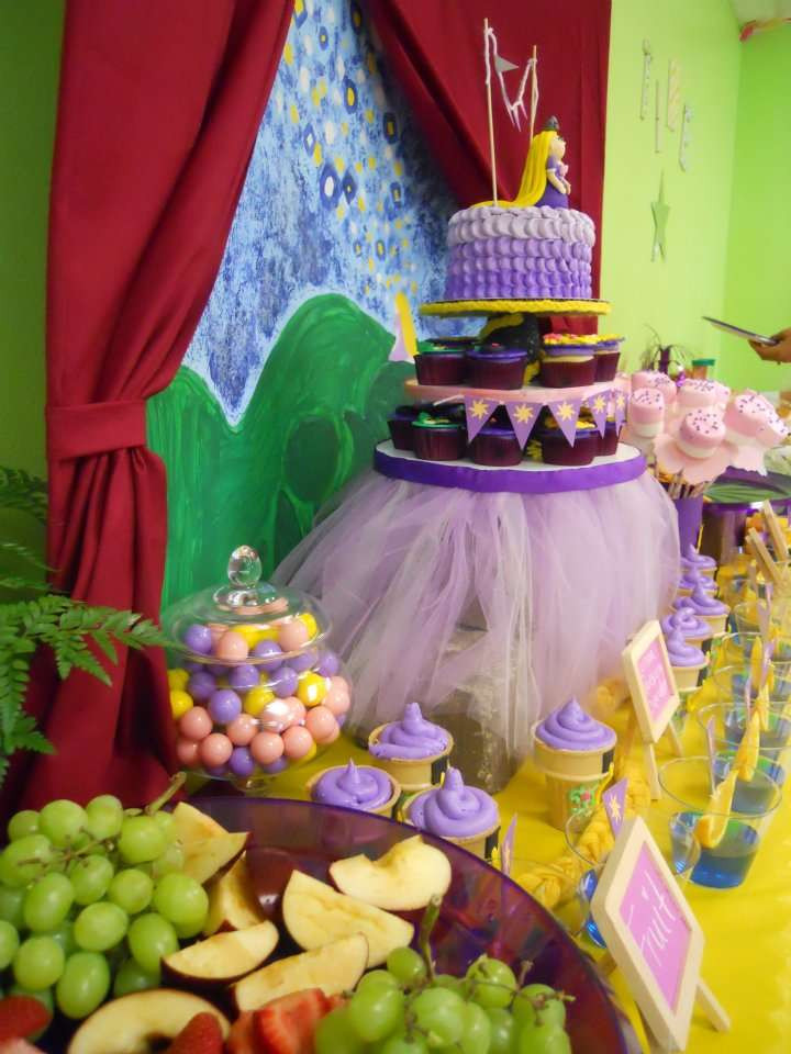 Rapunzel Birthday Party
 rapunzel tangled Birthday Party Ideas